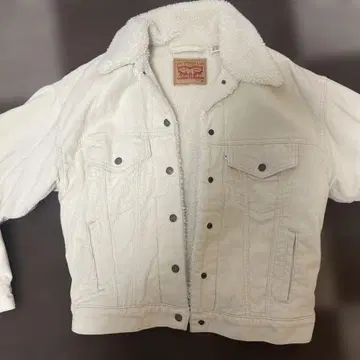 LEVI STRAUSS 데님 자켓 XS 화이트