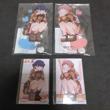 그리드맨 유니버스 시부야 TSUTAYA 아크릴 스탠드 트윈룩