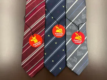포켓몬 넥타이 3개 세트 박스 포함