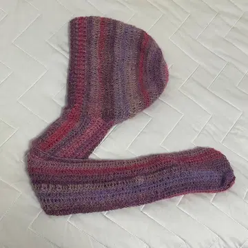 보닛 머플러 / 후드 부착 머플러