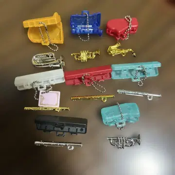 낱개 판매 가능 키라메키 악기 가챠 트럼펫 플루트 색소폰 유포니움