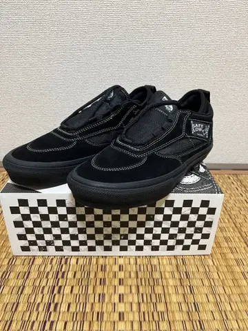 VANS 스케이트 세이프 로우 블랙 스니커즈