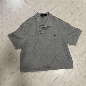 구제 의류 숏 기장 폴로 T셔츠