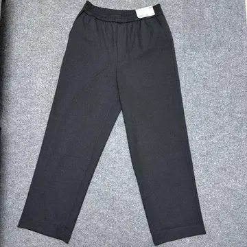S 다크 그레이 / 유니클로C 이지 와이드 테이퍼드 팬츠