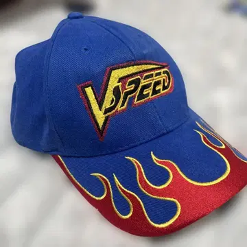 00s 빈티지 캡 파이어 패턴 아카이브 그런지 y2k