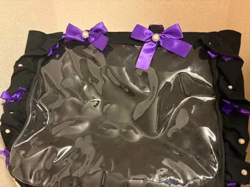 자카마토 A3 프릴 리본 이타백 퍼플