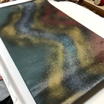 후쿠로 오비 순수 실크 히킨파쿠