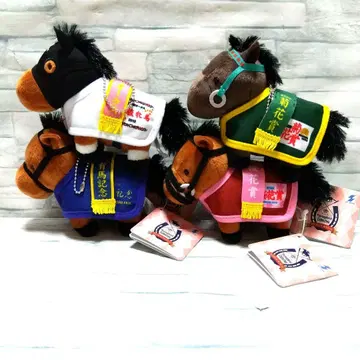 서러브레드 컬렉션 말 의류 마스코트 볼체인 3종 4개 세트