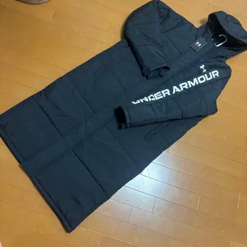 언더아머 UA 로고 롱 코트 남성용 L 사이즈