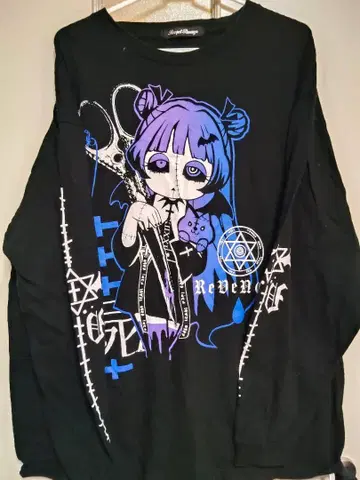 SEX POT ReVeNGe/좀비인형 BIG 롱 T셔츠