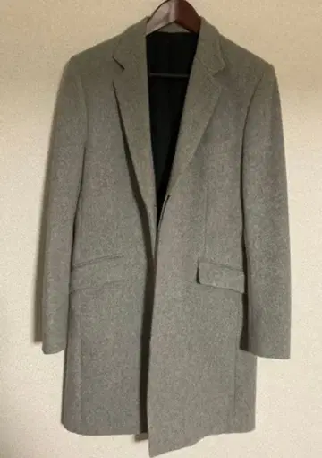 [컨디션 최상] SHELLAC 셀락 체스터 코트 그레이 48