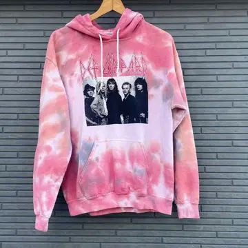 USED DEF LEPPARD 타이다이 후드티