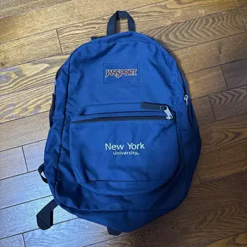 JANSPORT 네이비 백팩 New York University