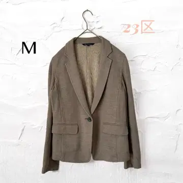 23구 테일러드 자켓 니트지 M 사이즈 가을 트렌드 베이지