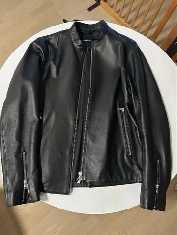 [ 새상품급 L ] 유나이티드 애로우즈 그린 라벨 릴랙싱 라무 가죽 자켓