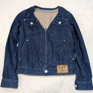 jour Language 다크 블루 데님 자켓