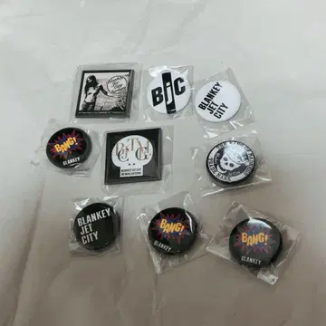 2 BLANKEY JET CITY 캔뱃지 팝업