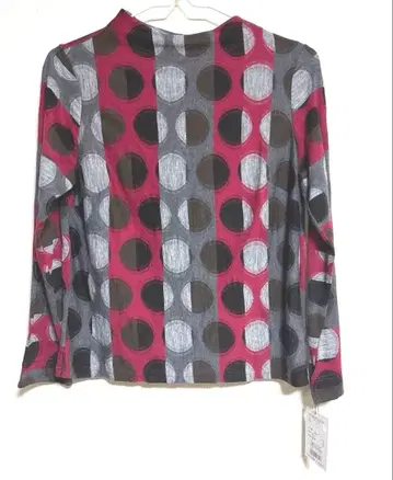 새상품, 미사용 택 포함 Kansai Bis 도트 무늬 긴팔 상의 M
