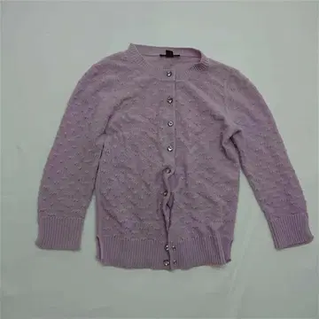 마크 제이콥스 캐시미어 100% 라벤더 계열 XS 사이즈 가디건