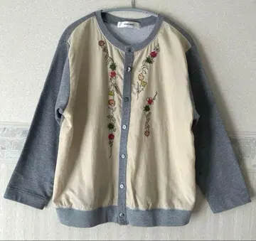 SUPER HAKKA 이소재조합 맨투맨 가디건