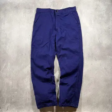 80s French Military Cotton Twill Pants