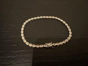 TSUTSUMI K14WG 다이아몬드 팔찌