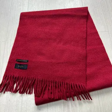 SCOSSA 캐시미어 100% 머플러 빨간색