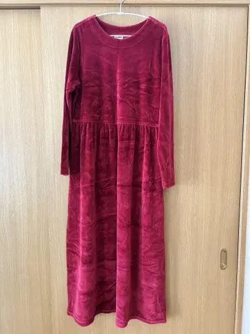 L.L.Bean 벨로아 롱 원피스 고딕