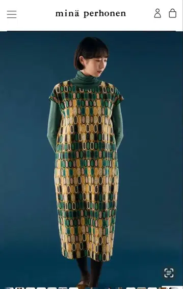 미나 페르호넨 타르트 한정판 원피스 드레스 38 새상품