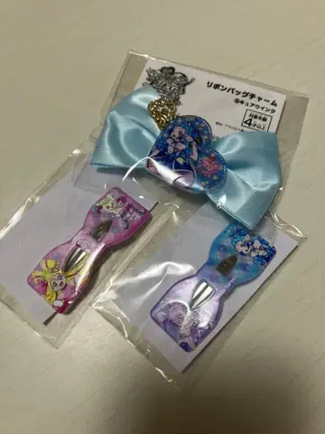 너와 아이돌 프리큐어 영화 특전 예매권 리본 클립 리본 백참