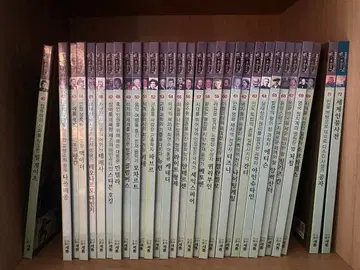 세계 위인전 위인 이야기 세트 한국어