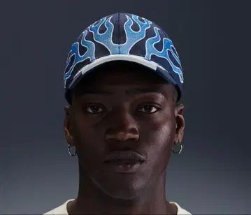 NIKE CAP CLUB STRUCTURED OG FLAME CAP