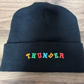 THUNDER 니트 모자