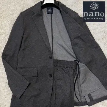 미사용급/현행 나노 유니버스 캐주얼 수트 저지 신축성 그레이