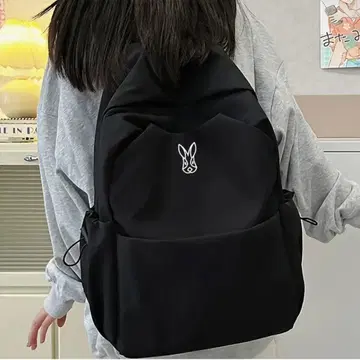 dod 토끼 백팩 경량 블랙