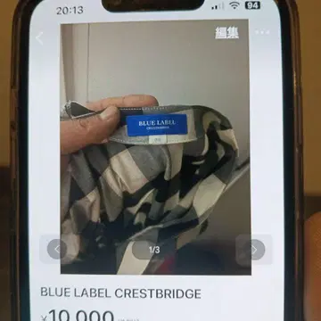 BLUE LABEL CRESTBRIDGE 반팔 원피스