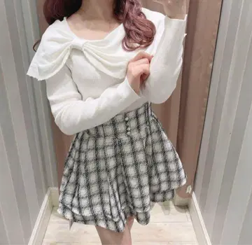 evelyn 리본 펄 니트