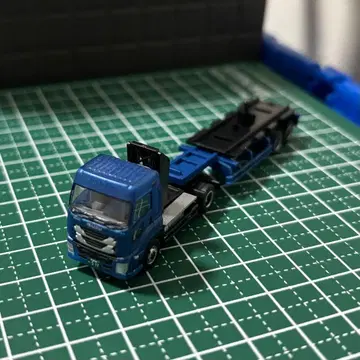 트레일러 컬렉션 이스즈 기가 리프트 카플러 트랙터