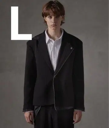 [ 완판템 ] GRANCY 리버스 레이어드 디자인 테일러드 자켓 L