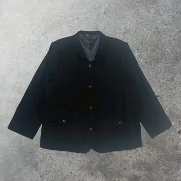 블랙 테일러드 자켓 포멀 모드 스타일