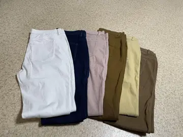 유니클로 6색 세트 레깅스 팬츠