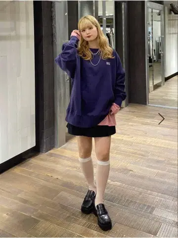 JEANASIS MIKU 기획 logo sweat 지나시스 인플루언서