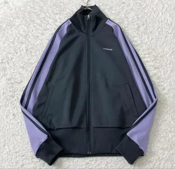 아디다스 저지 트랙 자켓 그레이 라벤더 L