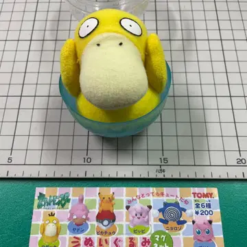 TOMY 캡슐 토이 포켓몬스터 봉제 인형 마그넷 코닥 미사용