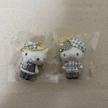 미미 하로키티 시크릿 마스코트 참 흑백