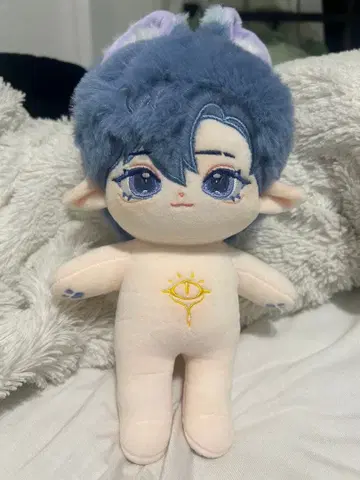 목화 인형 봉제 인형 무속성 봉제 인형 20cm 스켈레톤 없음