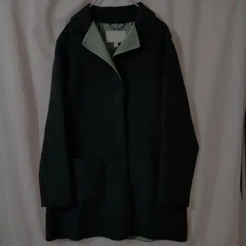 블랙 롱 코트 M 사이즈