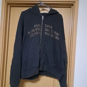 ZARA 다크 그레이 집업 후드티