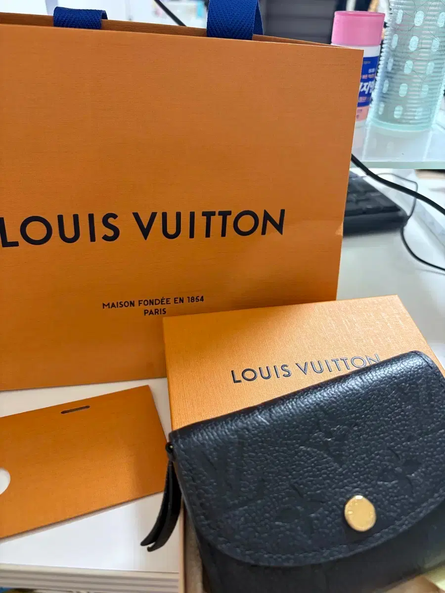 Louis Vuitton Rosalie Coin Purse (Monogram Empreinte - Black)