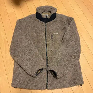 브라운 플리스 자켓